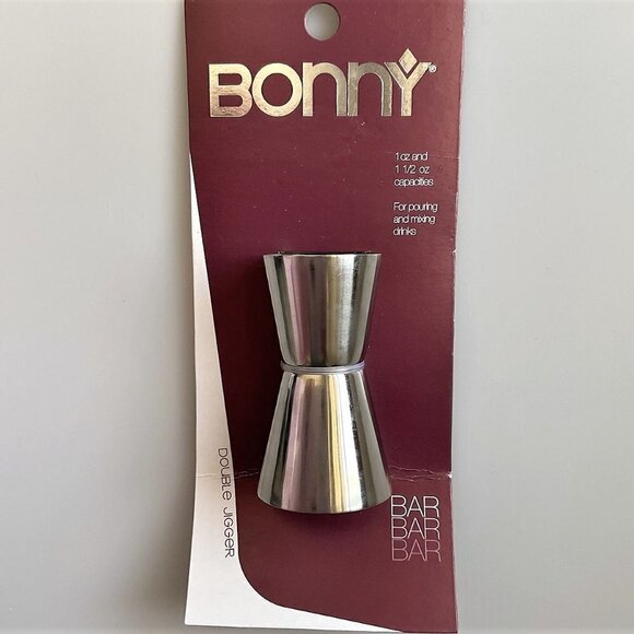 BONNY BAR STAINLESS STEEL DOUBLE JIGGER - Picture 3 of 7